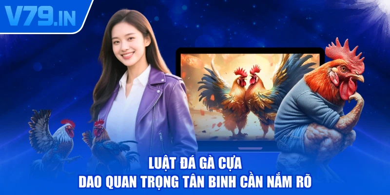 Luật đá gà cựa dao quan trọng tân binh cần nắm rõ